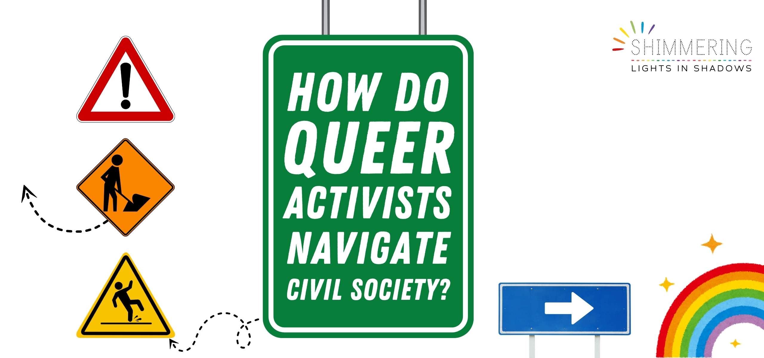 How do queer activists navigate civil society?